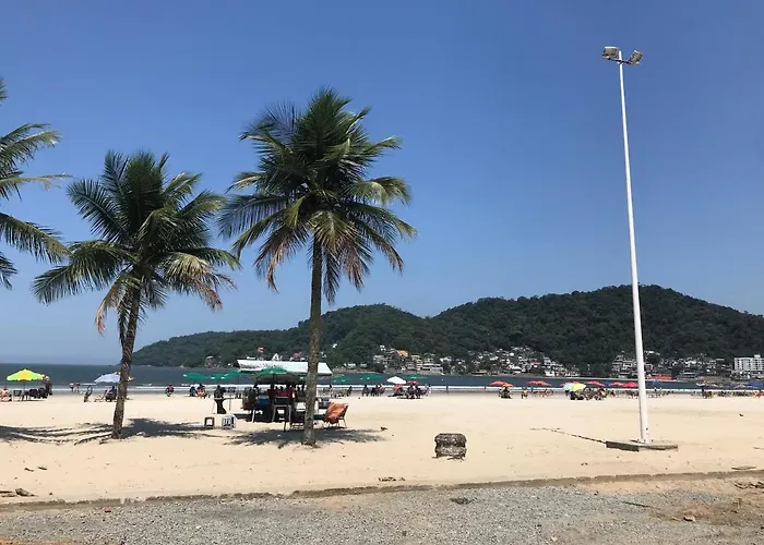 Kit Pe Na Areia - Praia Do Gonzaguinha - Sao Vicente - Wi-Fi E Est Conveniado